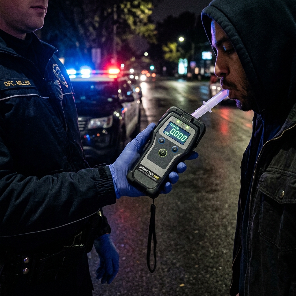 Alcohol Breath Tester