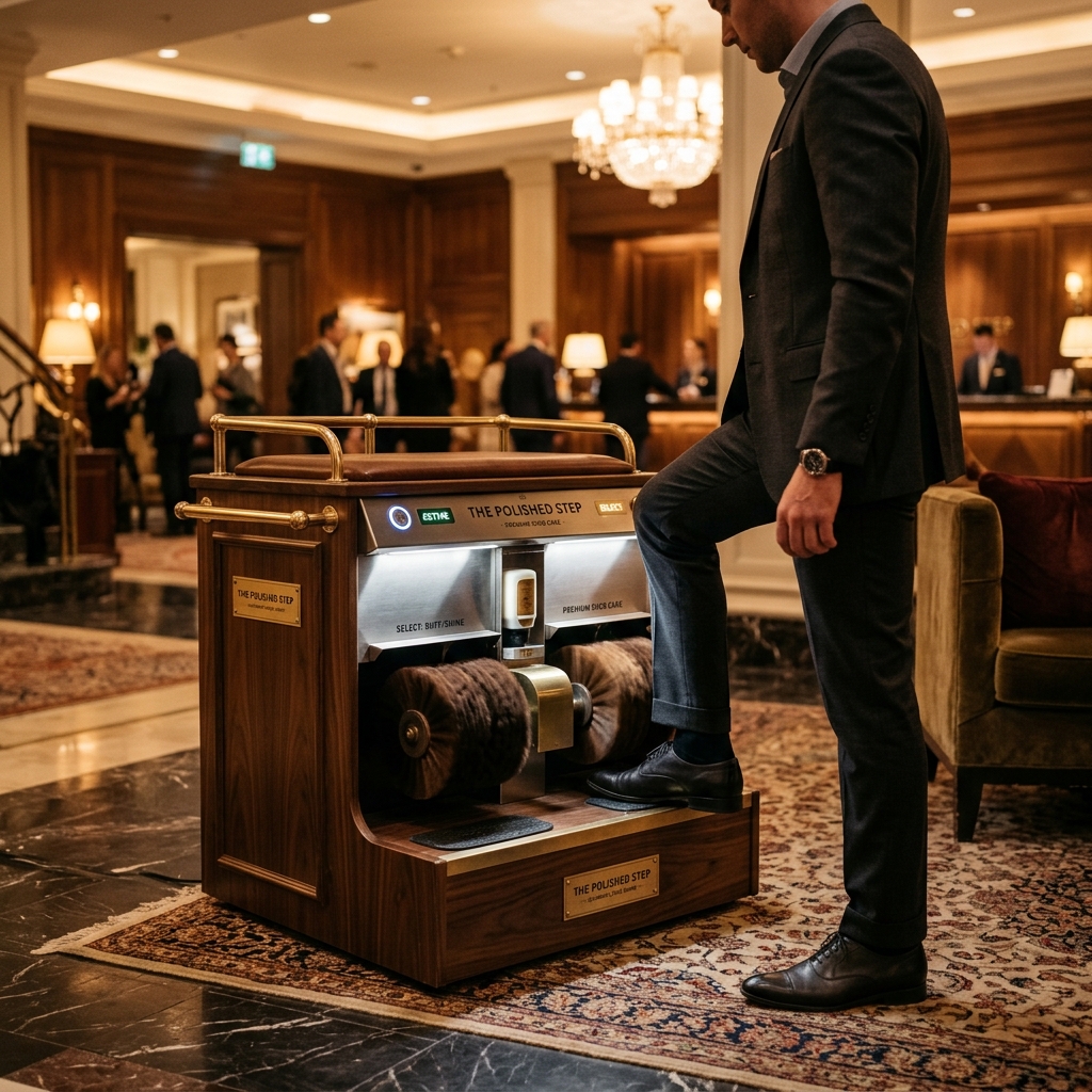Shoe Shiner Machine